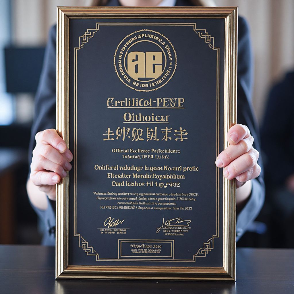 Esports Excellence Certificate